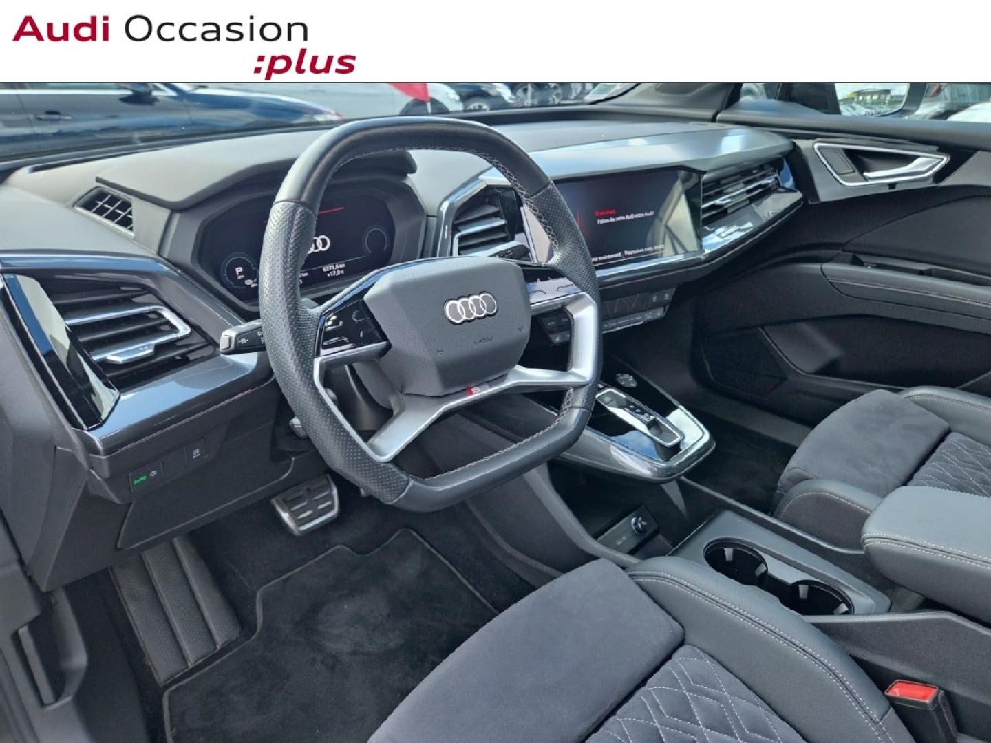 Voitures occasions Audi Q4 Sportback e-tron S line Saint-Thibault-des-Vignes