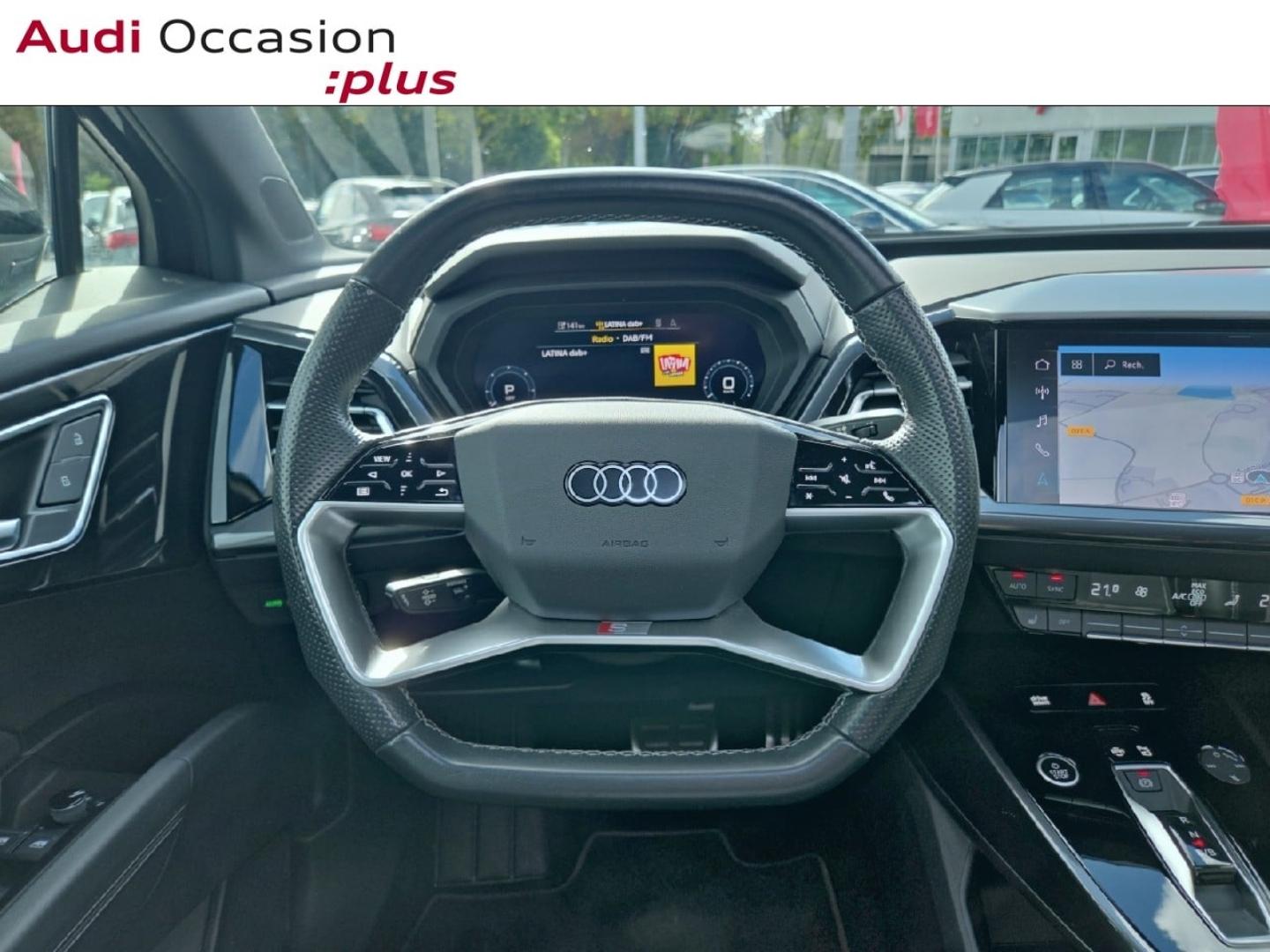 Voitures occasions Audi Q4 Sportback e-tron S line Saint-Thibault-des-Vignes
