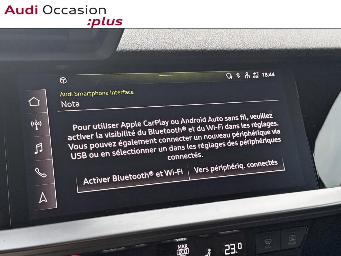 Voitures occasions Audi A3 Sportback S line Saint-Thibault-des-Vignes