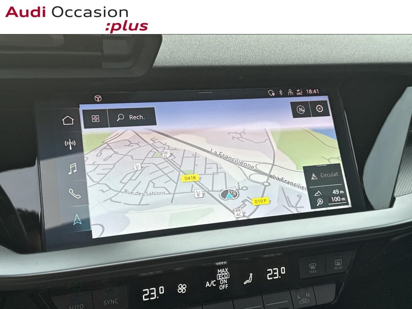 Voitures occasions Audi A3 Sportback S line Saint-Thibault-des-Vignes