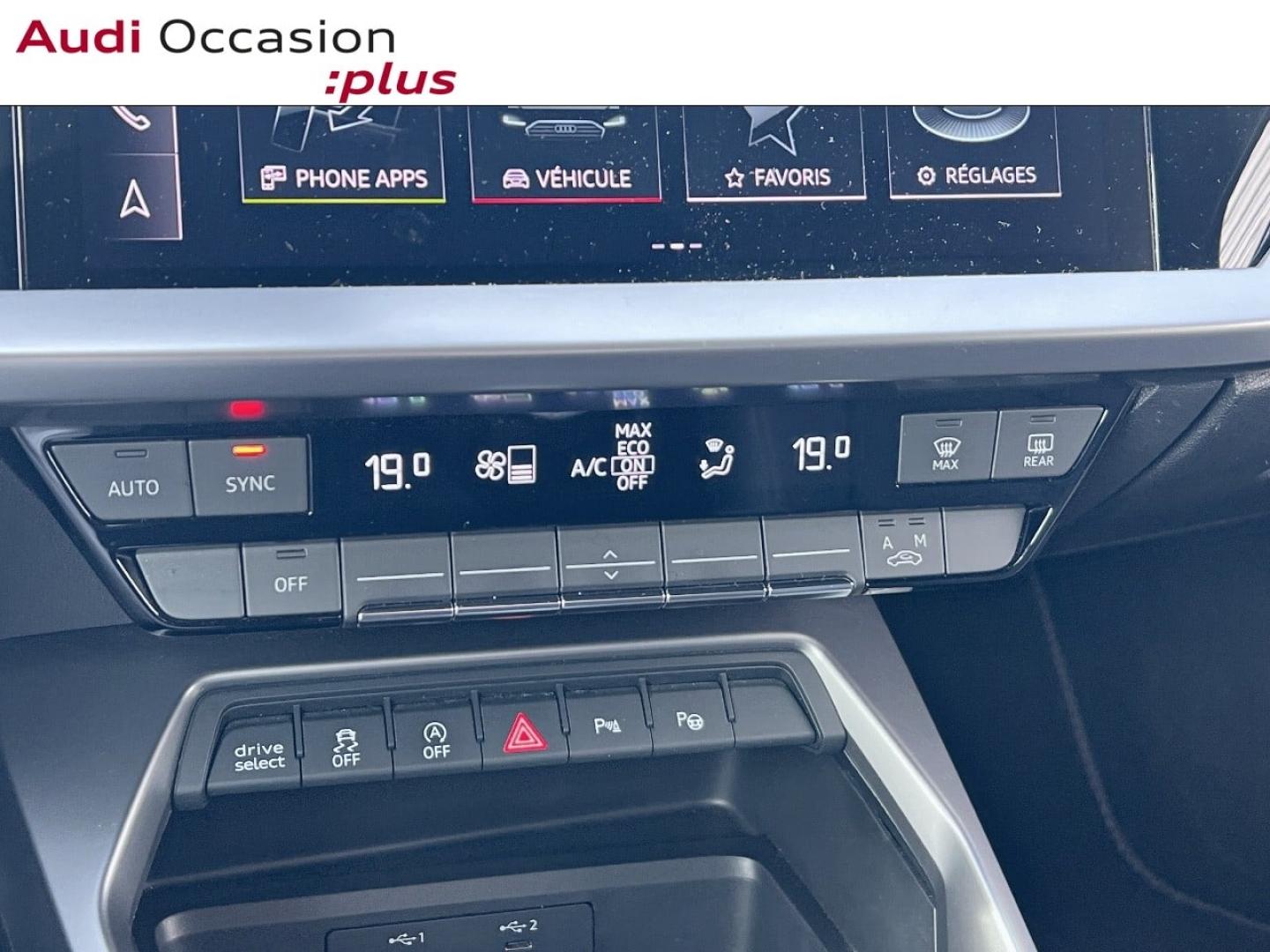 Voitures occasions Audi A3 Sportback S line Saint-Thibault-des-Vignes