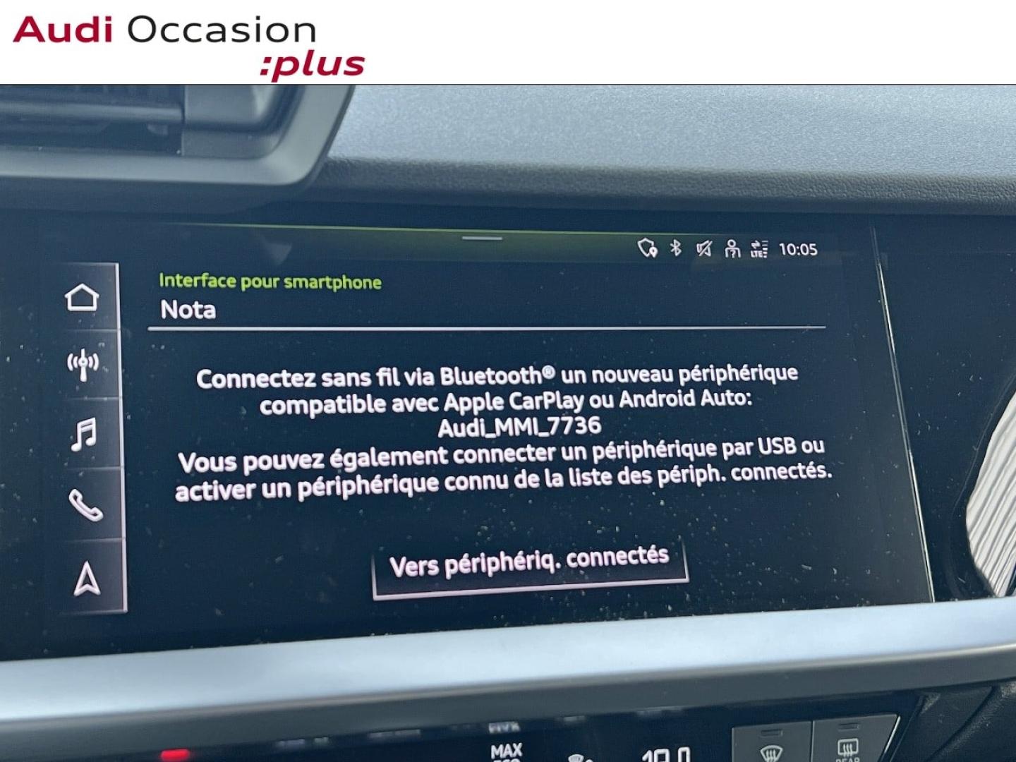 Voitures occasions Audi A3 Sportback S line Saint-Thibault-des-Vignes