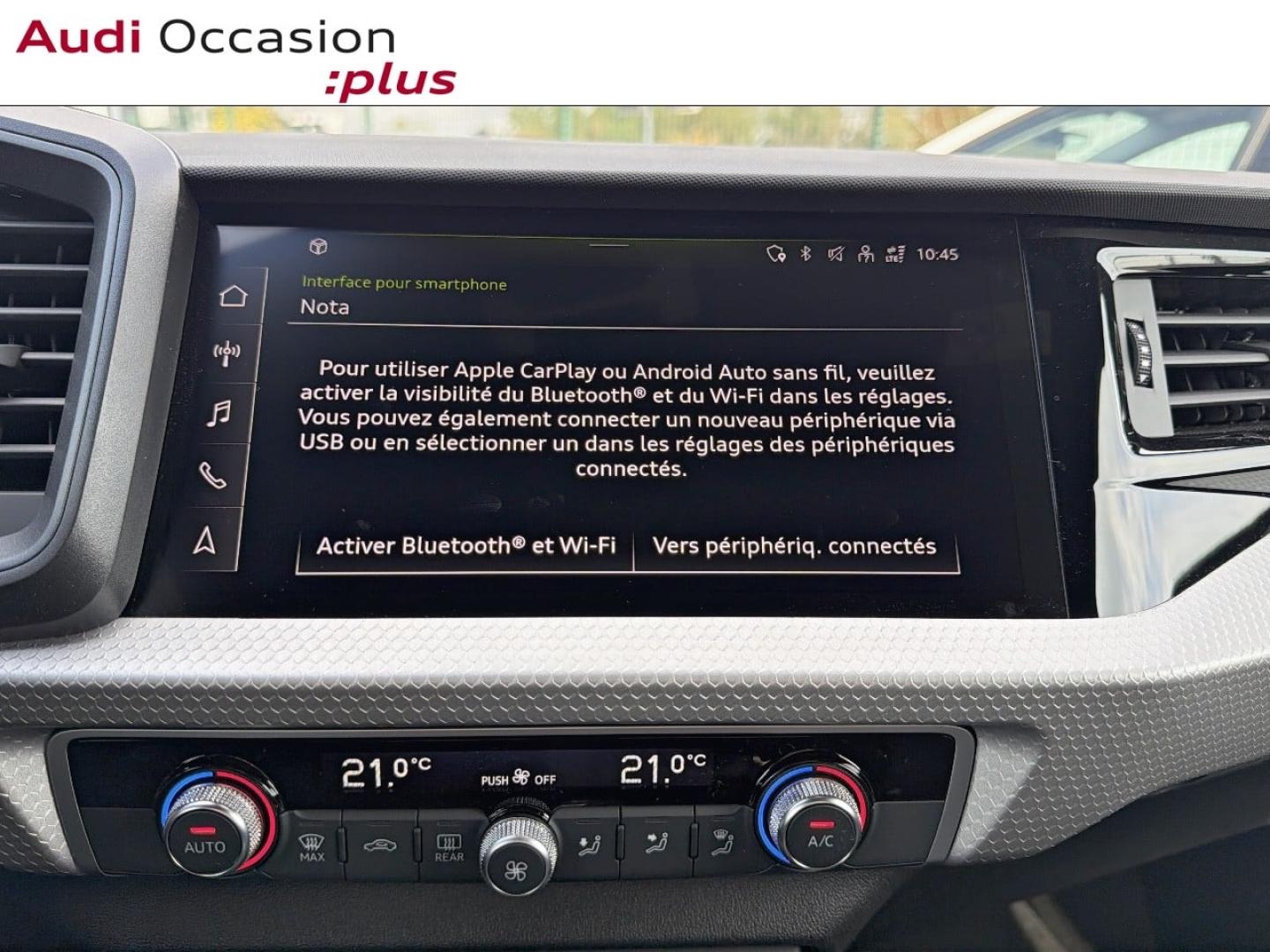 Voitures occasions Audi A1 Sportback S line Saint-Thibault-des-Vignes