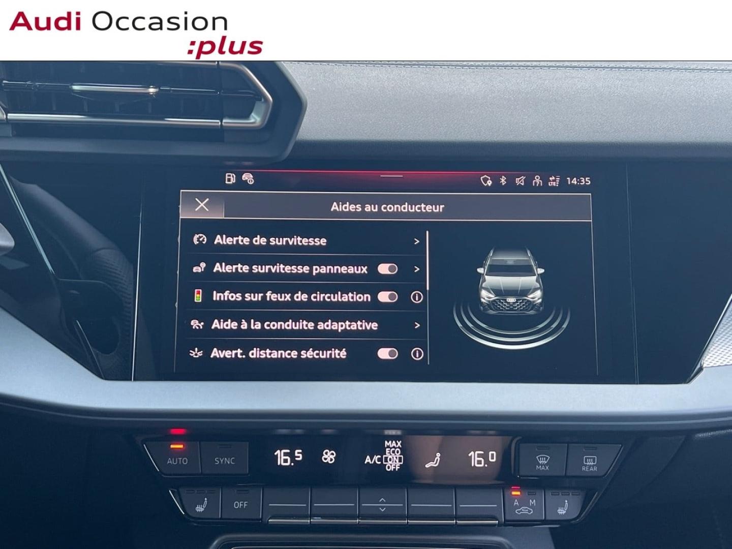 Voitures occasions Audi A3 Sportback S line Saint-Thibault-des-Vignes