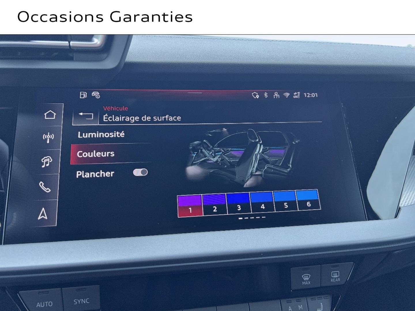 Voitures occasions Audi A3 Sportback S line Saint-Thibault-des-Vignes