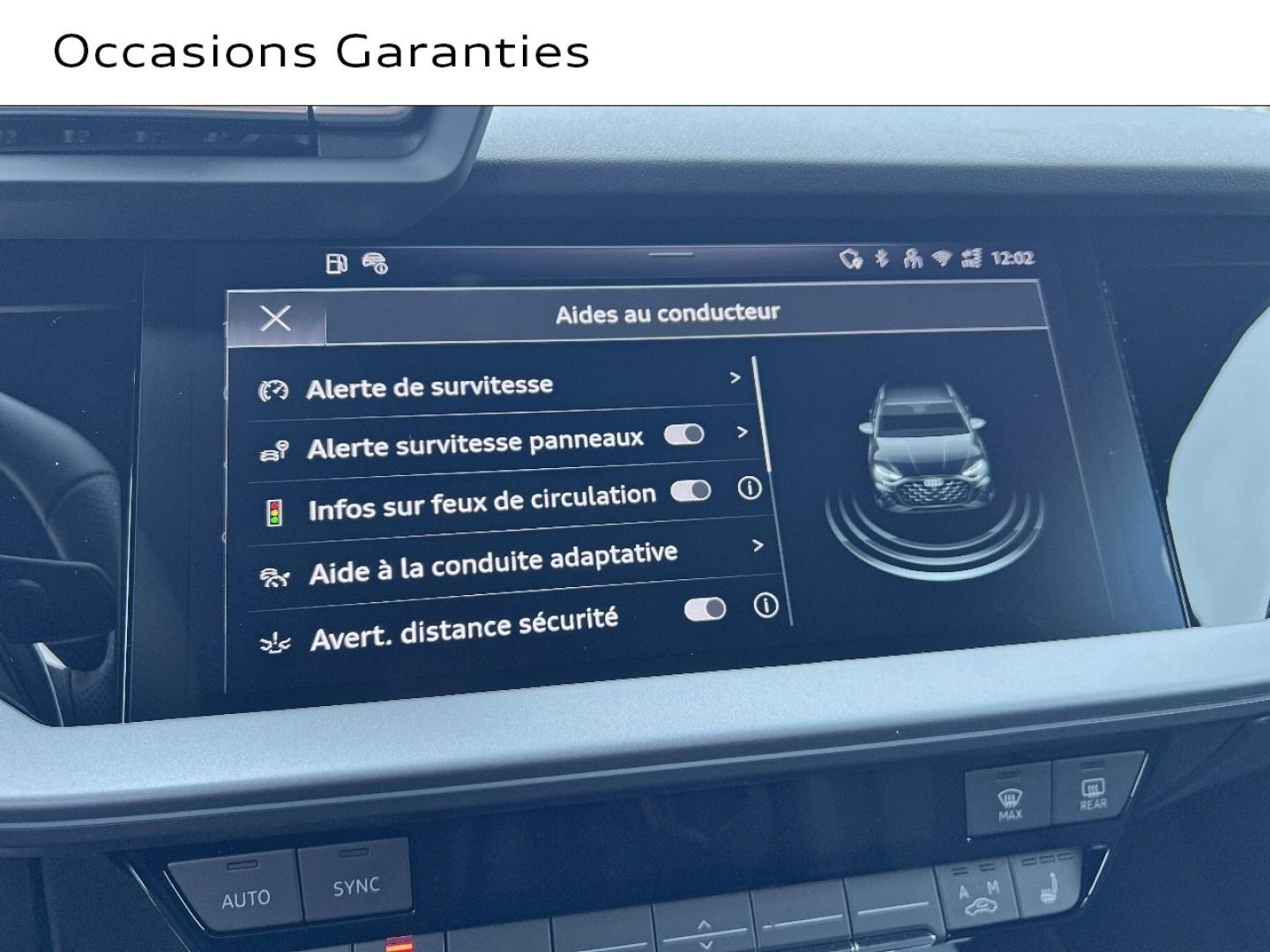 Voitures occasions Audi A3 Sportback S line Saint-Thibault-des-Vignes