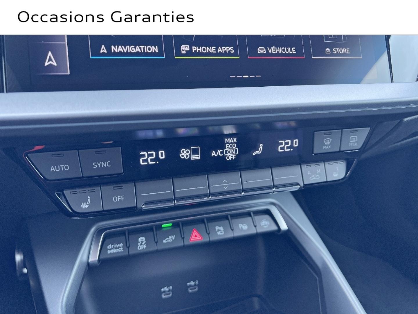 Voitures occasions Audi A3 Sportback S line Saint-Thibault-des-Vignes
