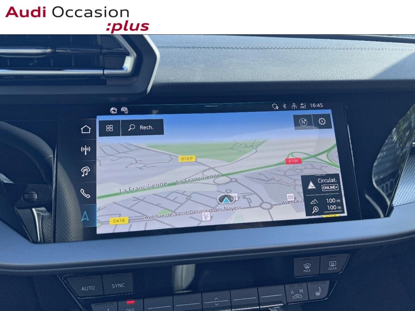 Voitures occasions Audi A3 Sportback S line Saint-Thibault-des-Vignes