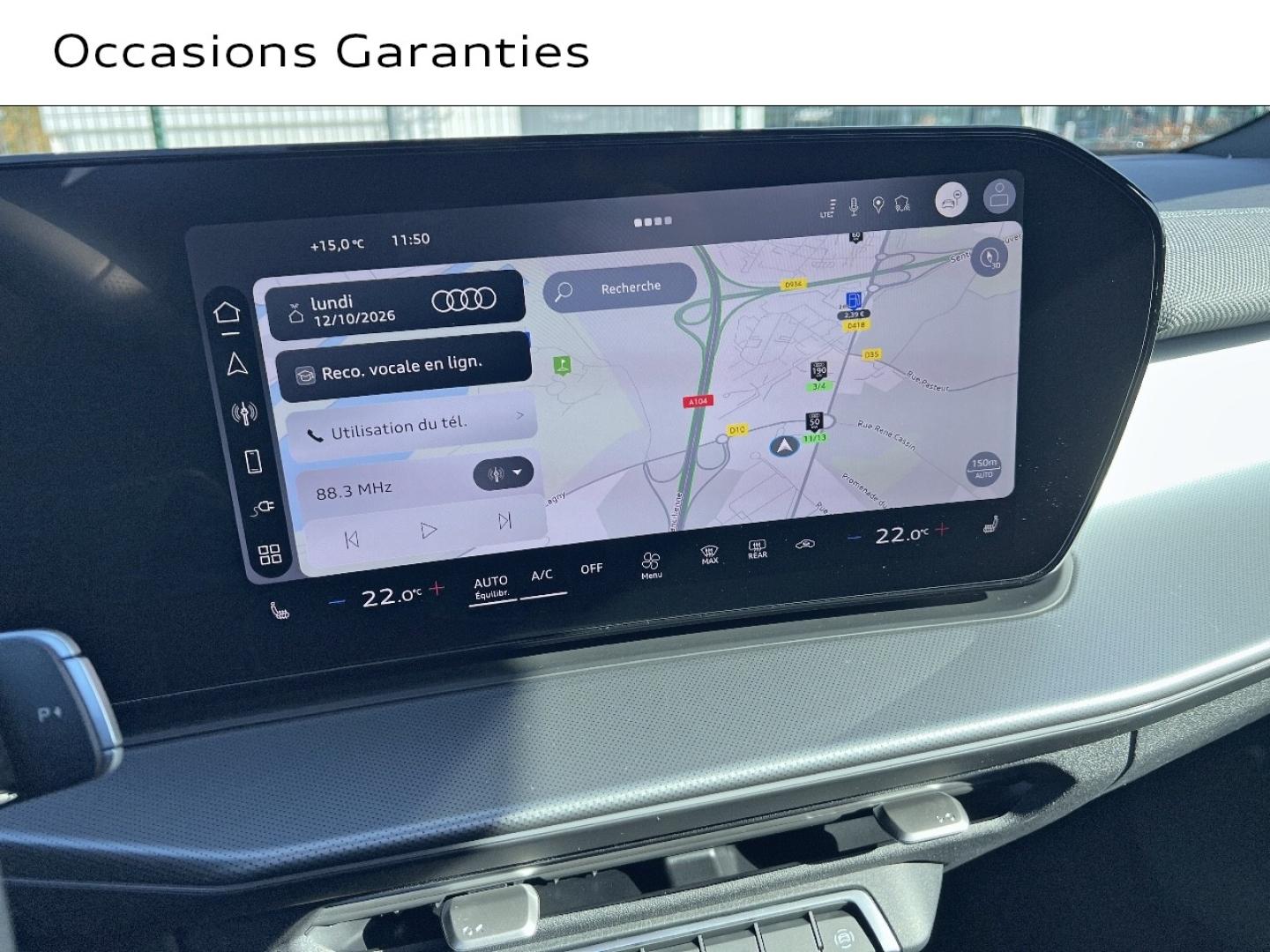 Voitures occasions Audi Q3 Advanced Saint-Thibault-des-Vignes