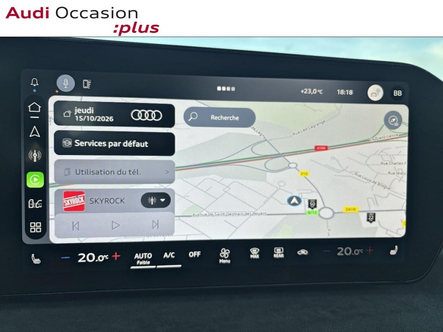 Voitures occasions Audi A3 Sportback S line Saint-Thibault-des-Vignes