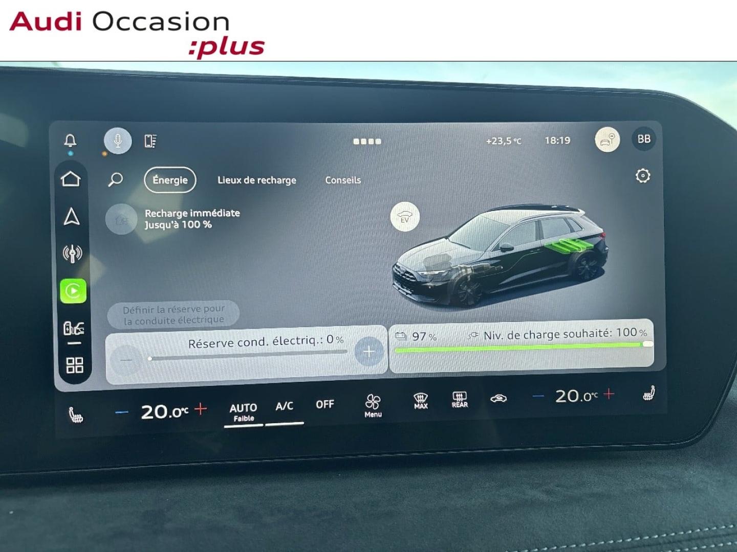 Voitures occasions Audi A3 Sportback S line Saint-Thibault-des-Vignes
