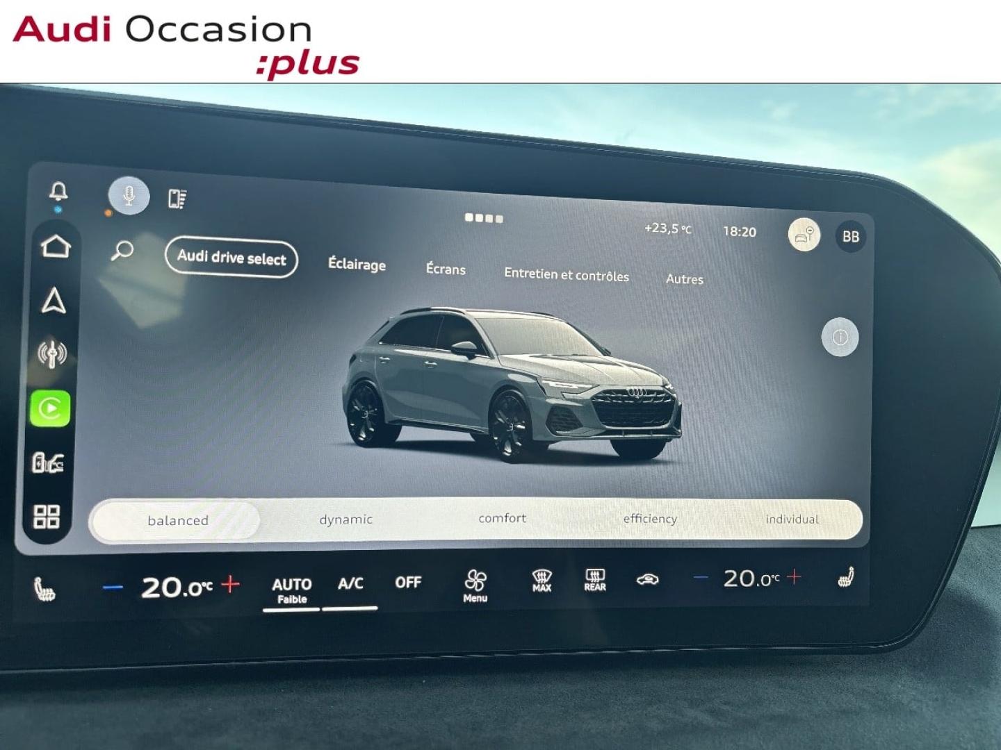 Voitures occasions Audi A3 Sportback S line Saint-Thibault-des-Vignes
