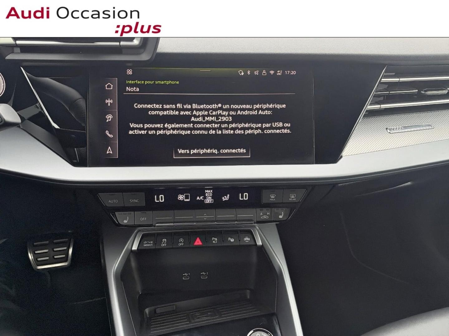 Voitures occasions Audi A3 Berline S line Saint-Thibault-des-Vignes