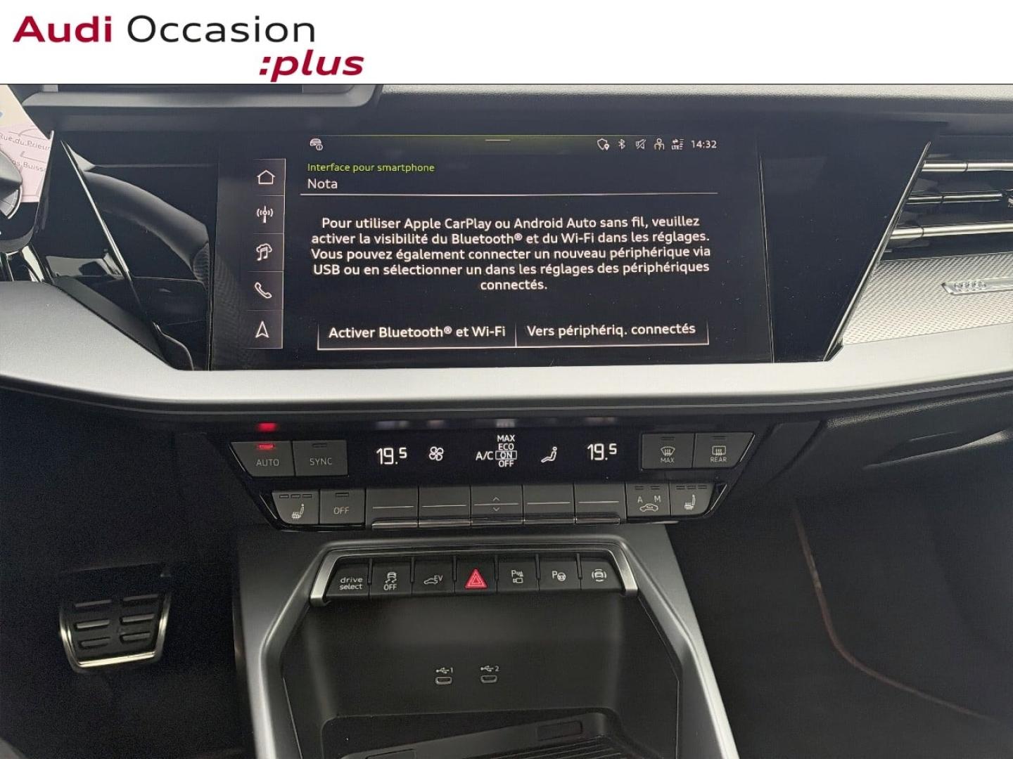 Voitures occasions Audi A3 Sportback S line Saint-Thibault-des-Vignes