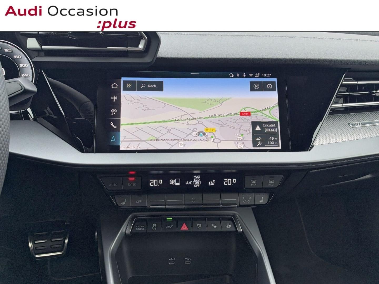 Voitures occasions Audi A3 Sportback S line Saint-Thibault-des-Vignes