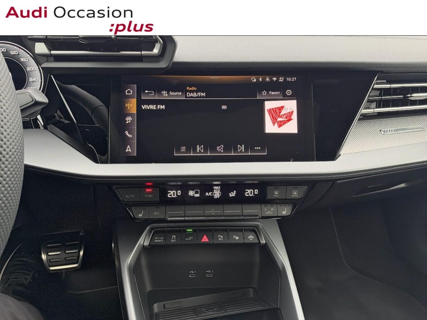 Voitures occasions Audi A3 Sportback S line Saint-Thibault-des-Vignes