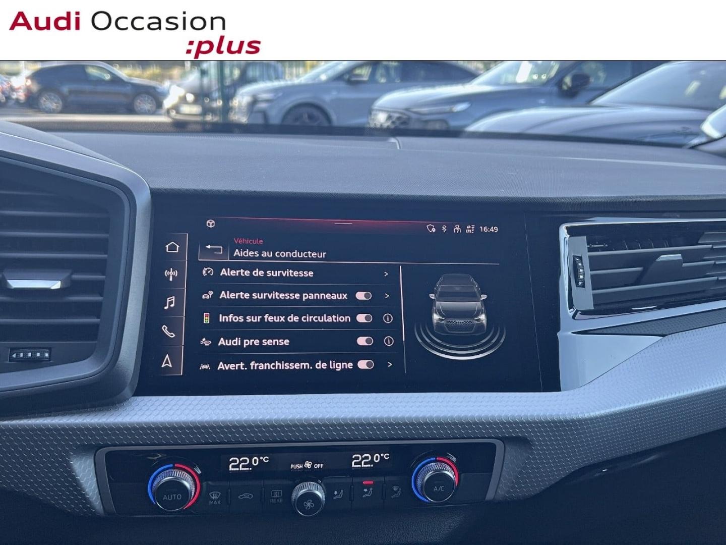 Voitures occasions Audi A1 Sportback S line Saint-Thibault-des-Vignes