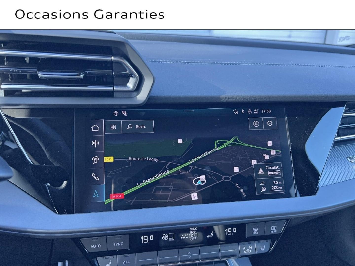 Voitures occasions Audi A3 Sportback S line Saint-Thibault-des-Vignes