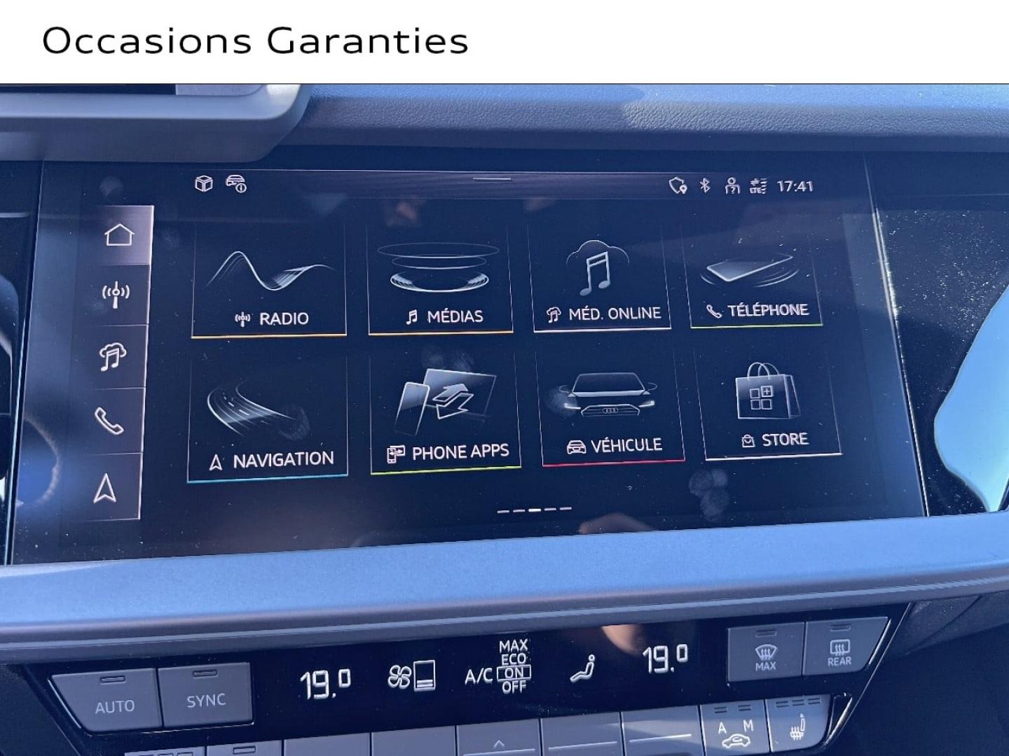 Voitures occasions Audi A3 Sportback S line Saint-Thibault-des-Vignes