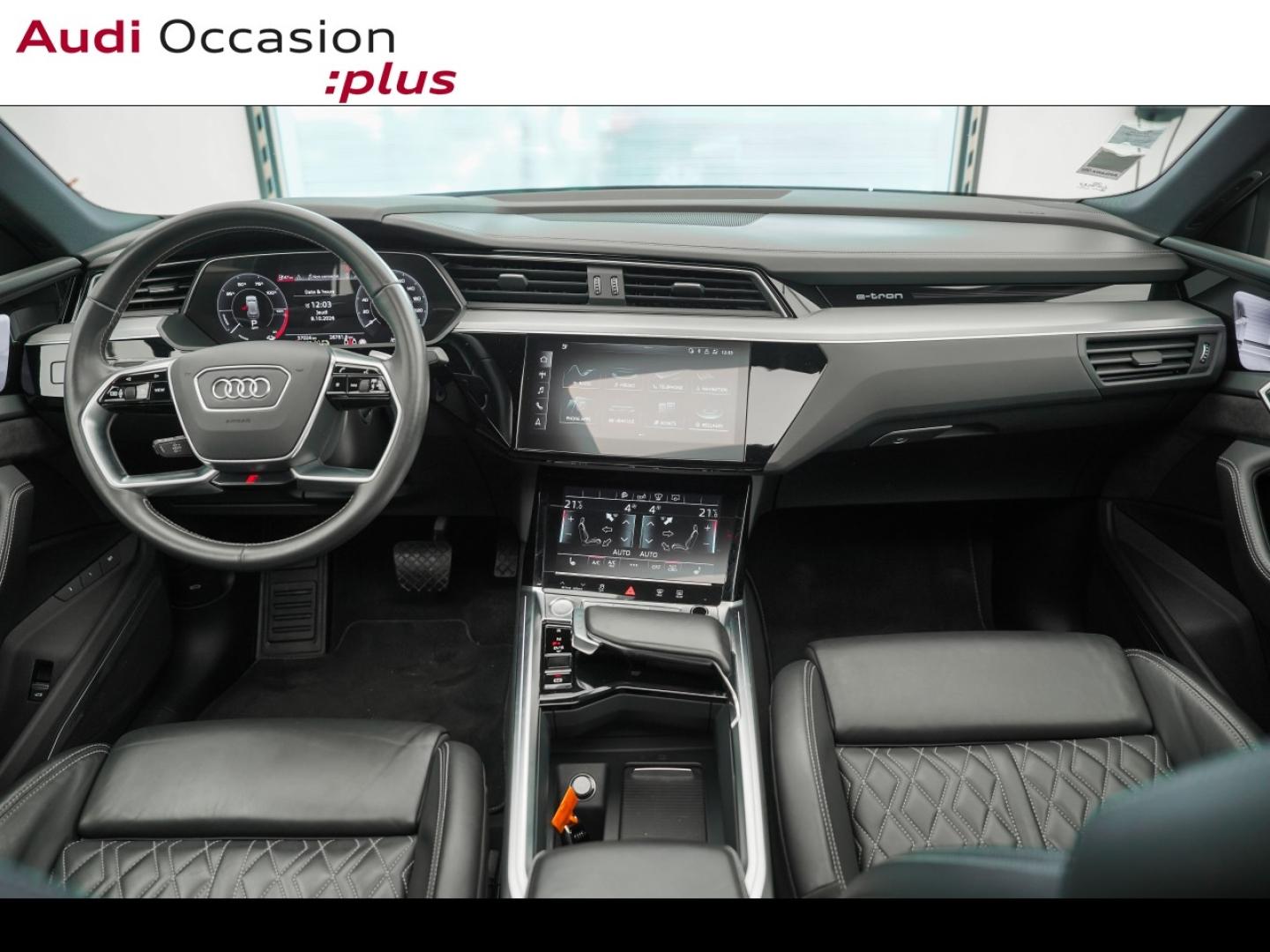 Voitures occasions Audi e-tron Sportback S line Montigny-le-Bretonneux