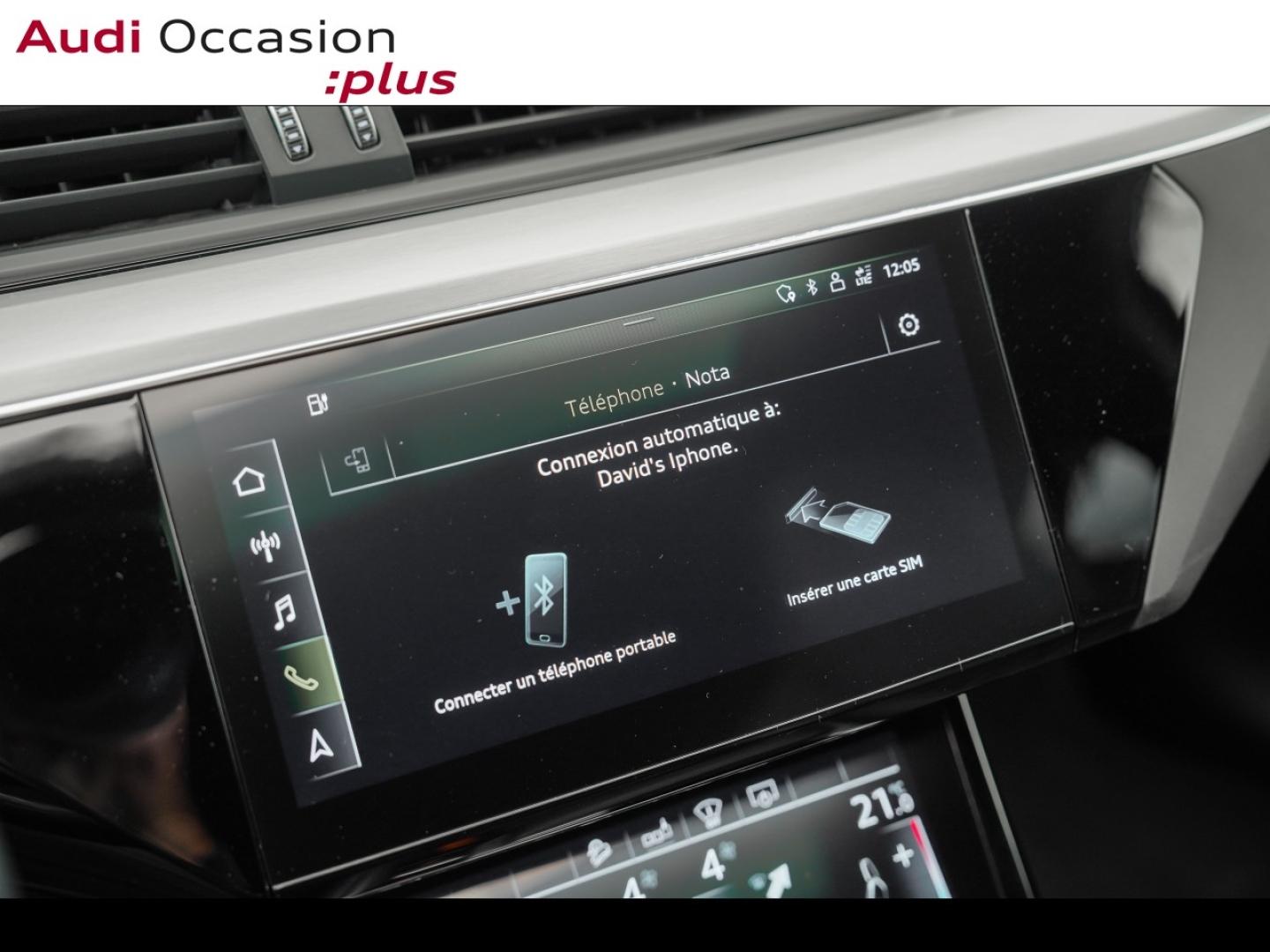 Voitures occasions Audi e-tron Sportback S line Montigny-le-Bretonneux