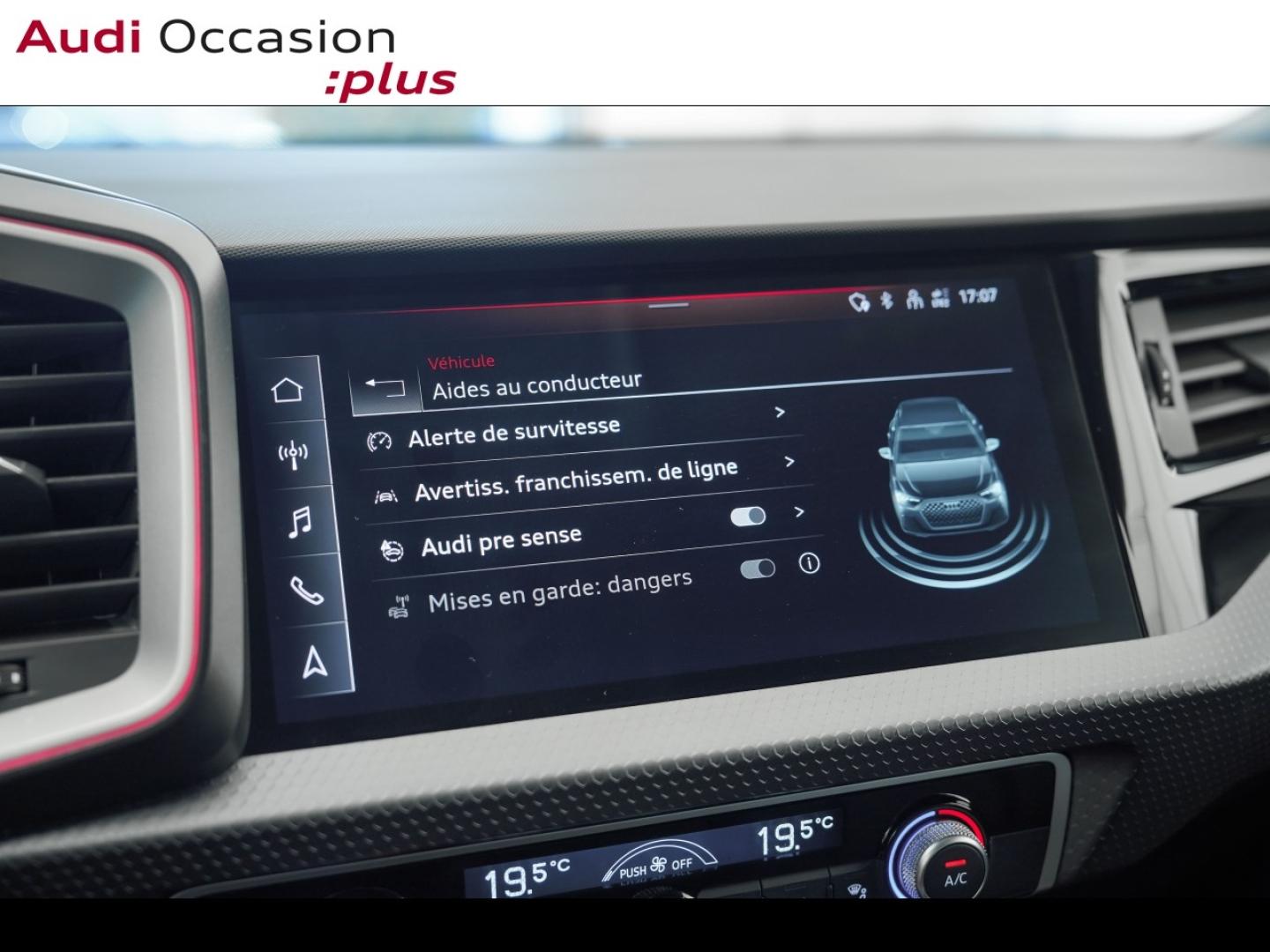 Voitures occasions Audi A1 Sportback Design luxe Montigny-le-Bretonneux