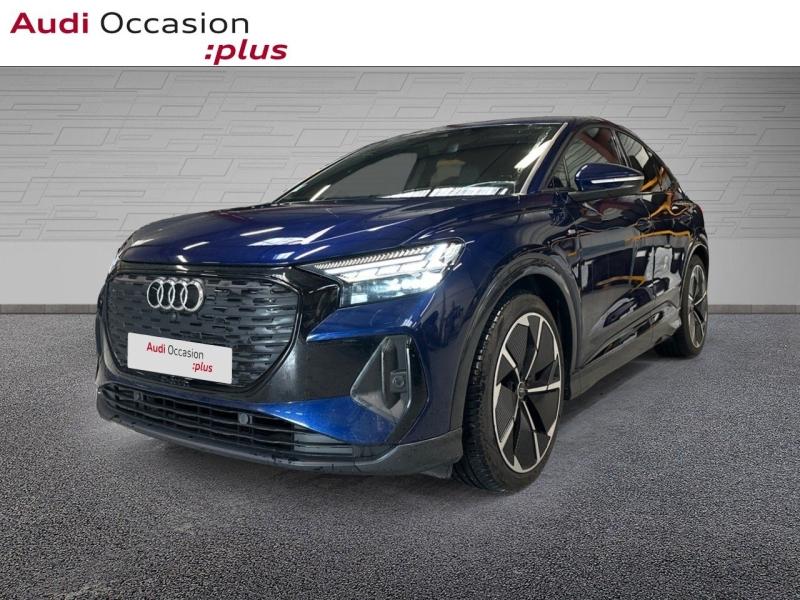 Voitures occasions Audi Q4 Sportback e-tron S line Montigny-le-Bretonneux