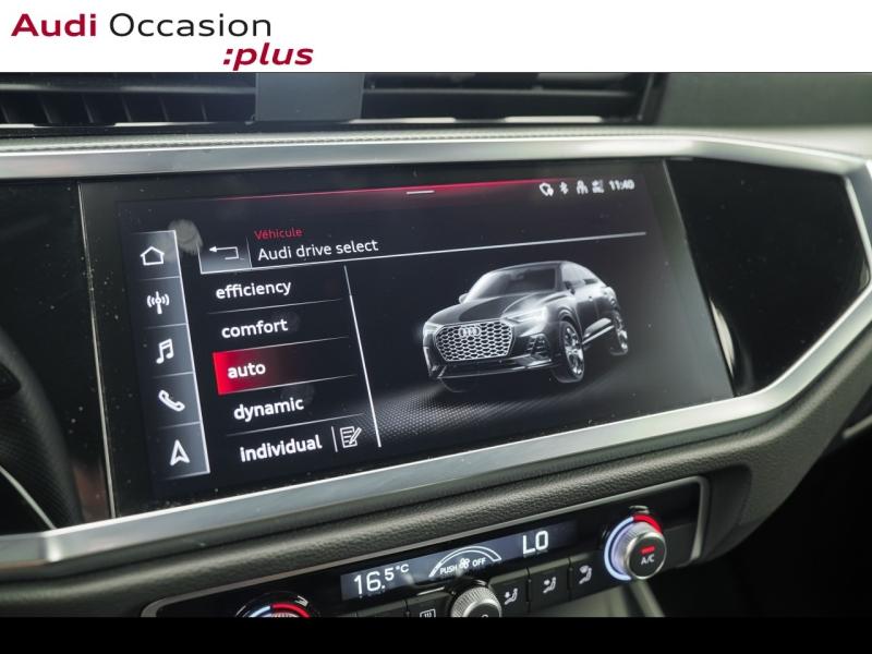 Voitures occasions Audi Q3 Sportback S line Montigny-le-Bretonneux