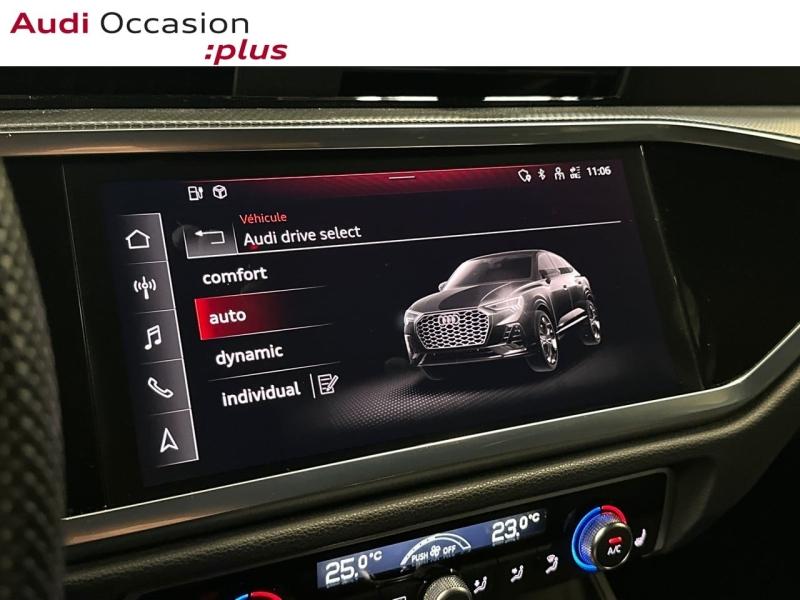 Voitures occasions Audi Q3 Sportback S line Montigny-le-Bretonneux