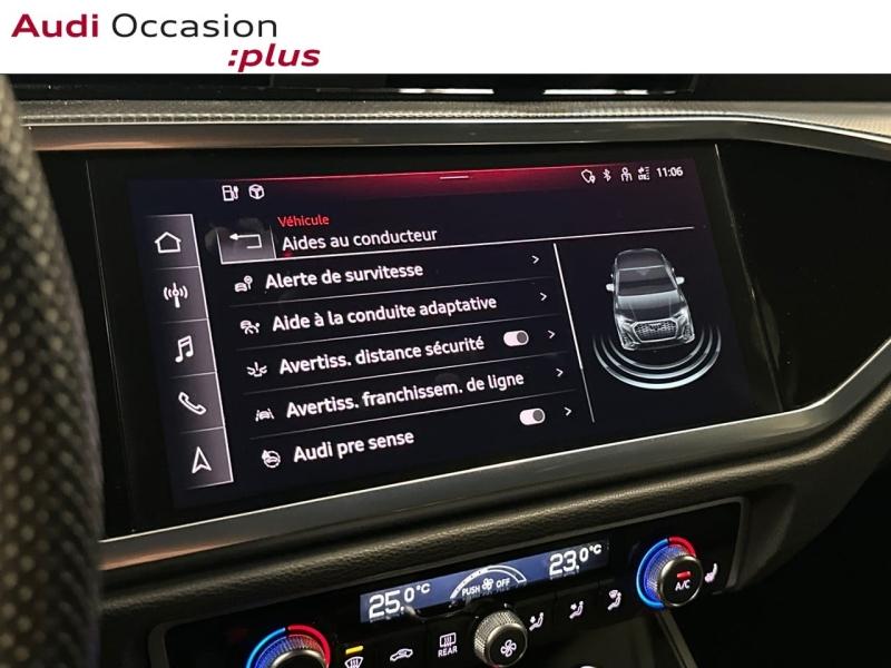 Voitures occasions Audi Q3 Sportback S line Montigny-le-Bretonneux