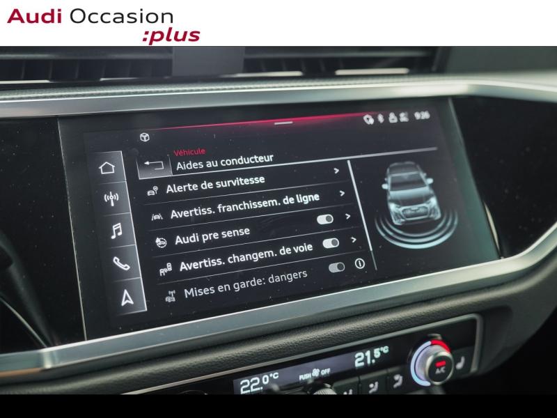 Voitures occasions Audi Q3 Sportback S line Montigny-le-Bretonneux