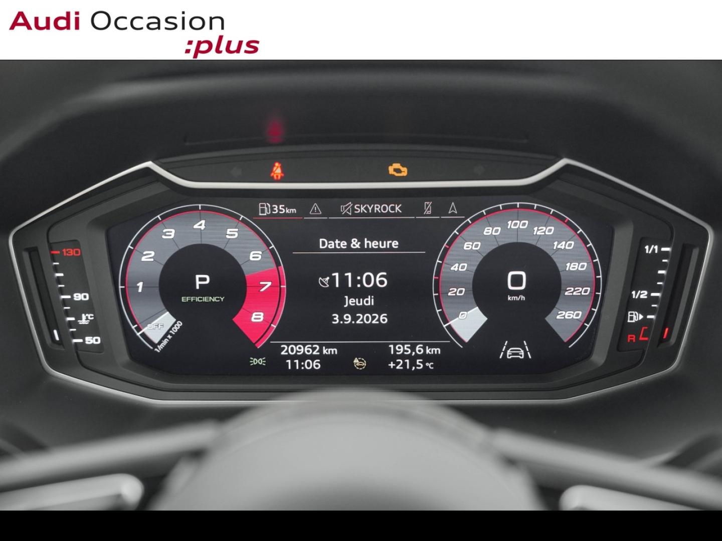 Voitures occasions Audi A1 Sportback Design luxe Montigny-le-Bretonneux