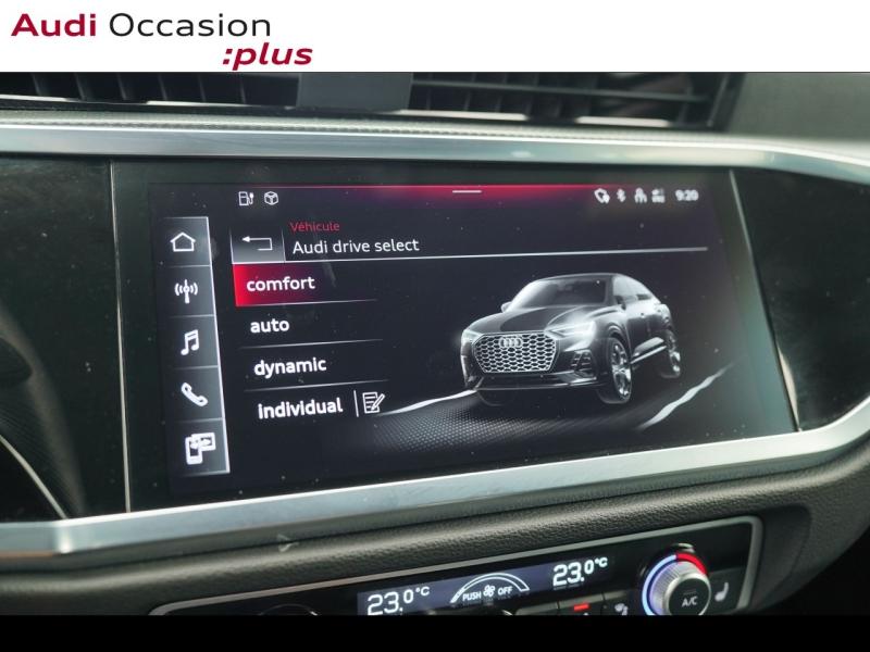 Voitures occasions Audi Q3 Sportback S line Montigny-le-Bretonneux