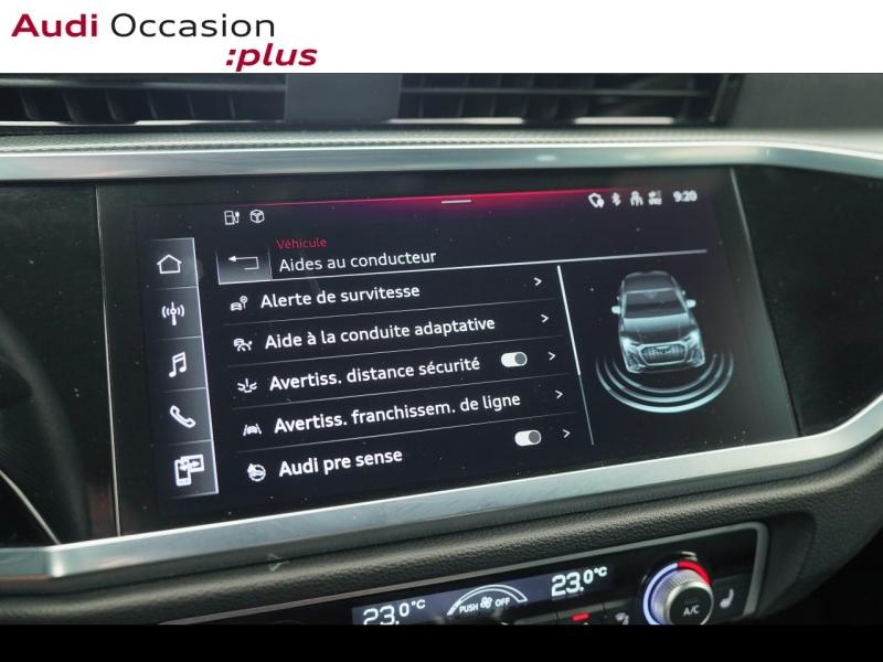 Voitures occasions Audi Q3 Sportback S line Montigny-le-Bretonneux
