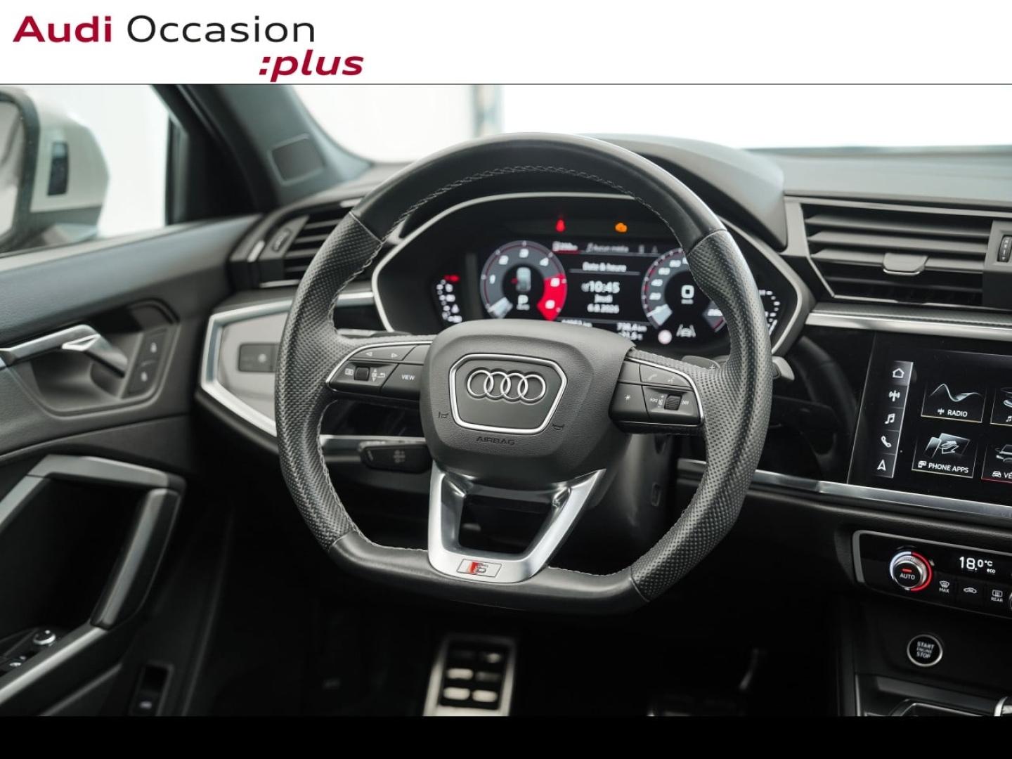 Voitures occasions Audi Q3 Sportback S line Montigny-le-Bretonneux