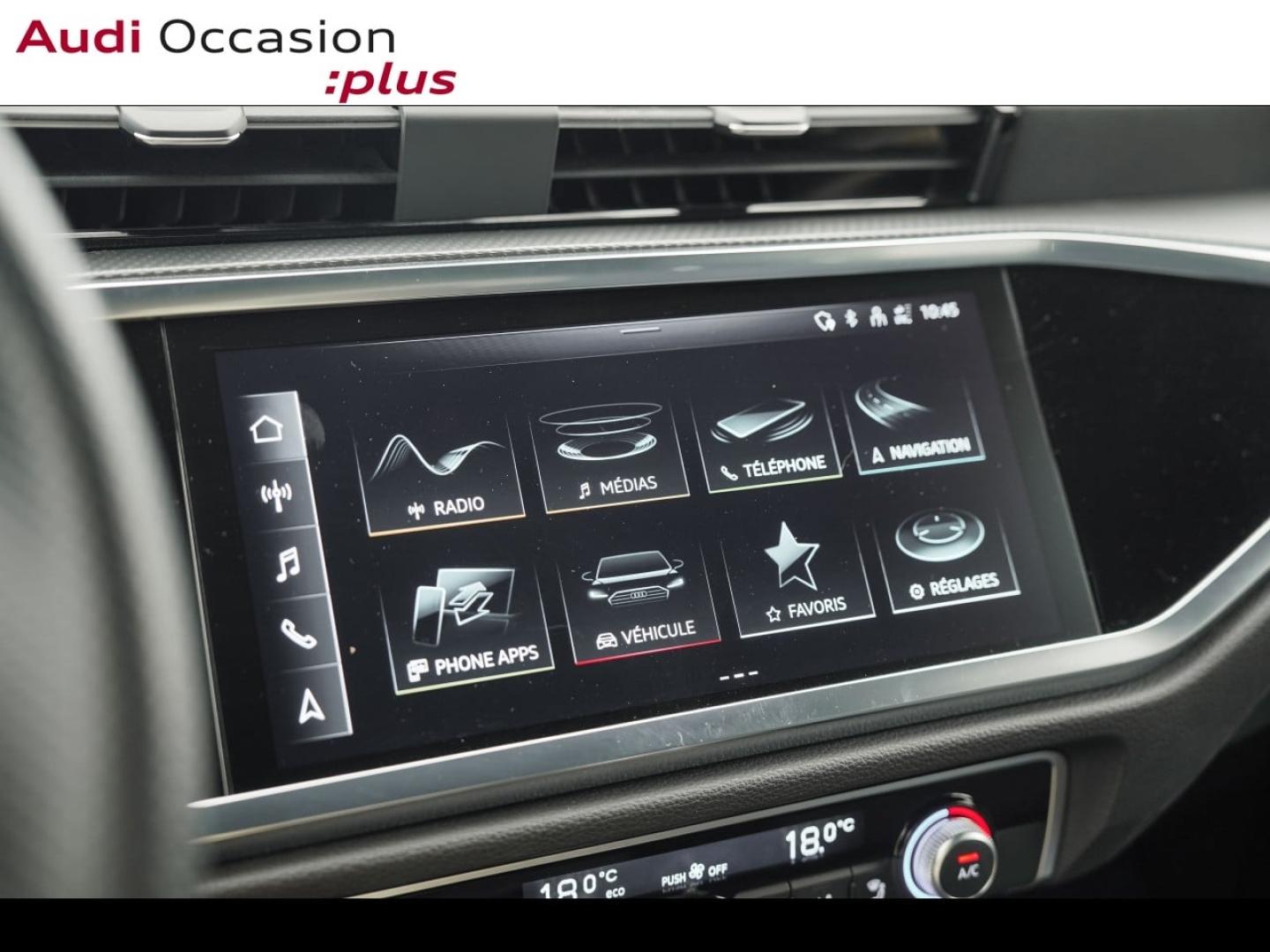 Voitures occasions Audi Q3 Sportback S line Montigny-le-Bretonneux