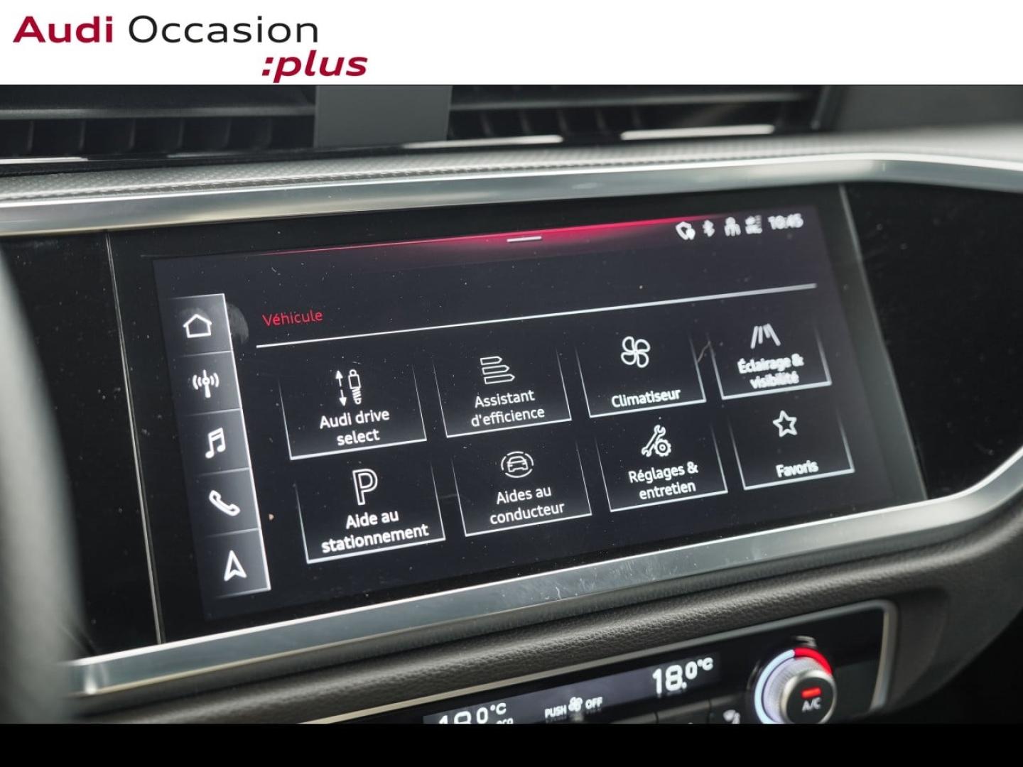 Voitures occasions Audi Q3 Sportback S line Montigny-le-Bretonneux