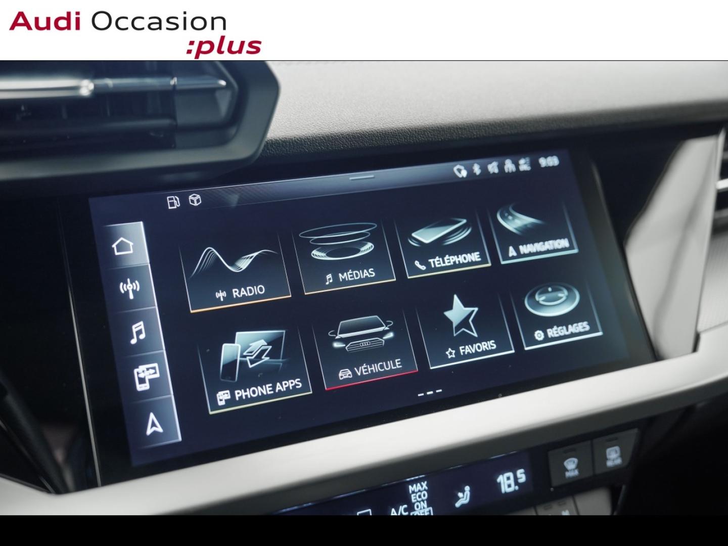 Voitures occasions Audi A3 Sportback S line Montigny-le-Bretonneux