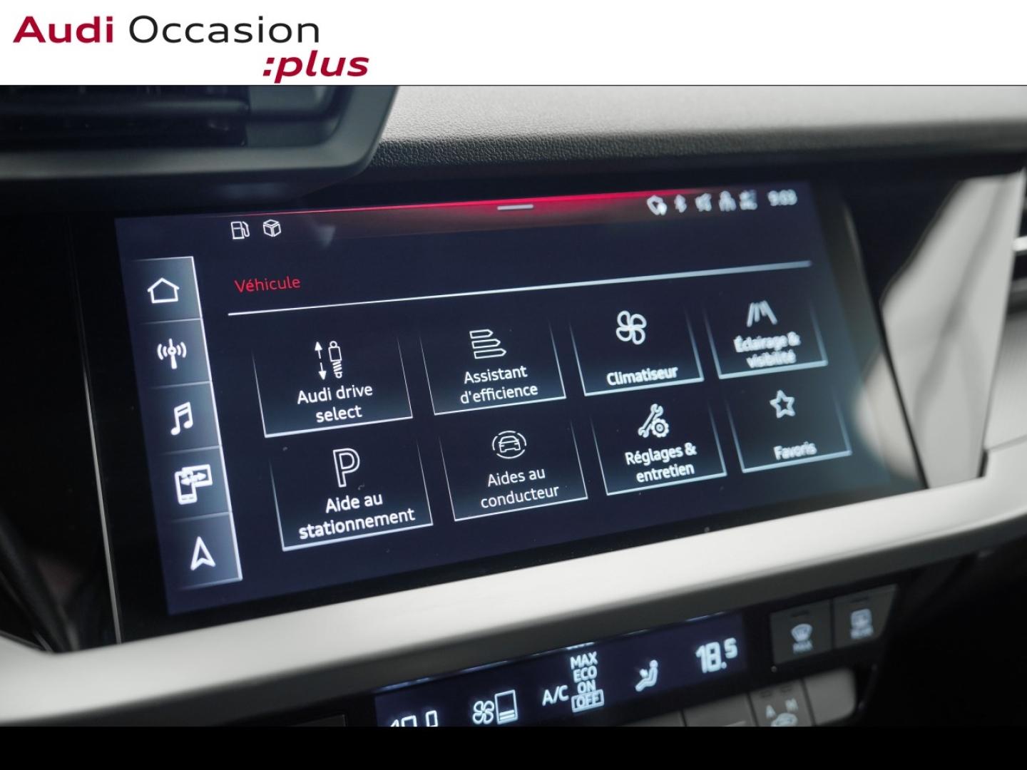 Voitures occasions Audi A3 Sportback S line Montigny-le-Bretonneux