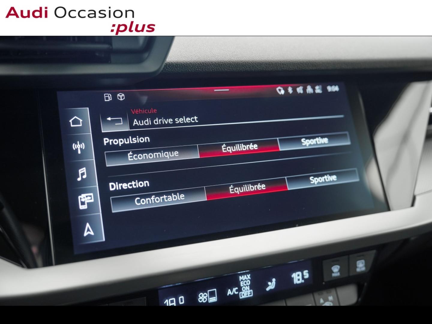 Voitures occasions Audi A3 Sportback S line Montigny-le-Bretonneux