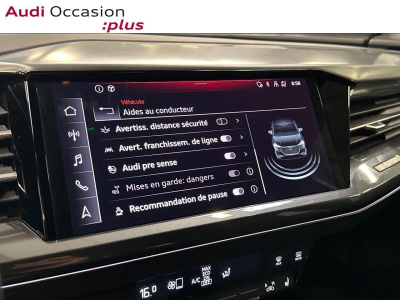 Voitures occasions Audi Q4 Sportback e-tron S line Montigny-le-Bretonneux