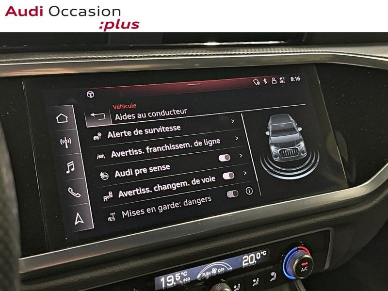 Voitures occasions Audi Q3 S line Montigny-le-Bretonneux