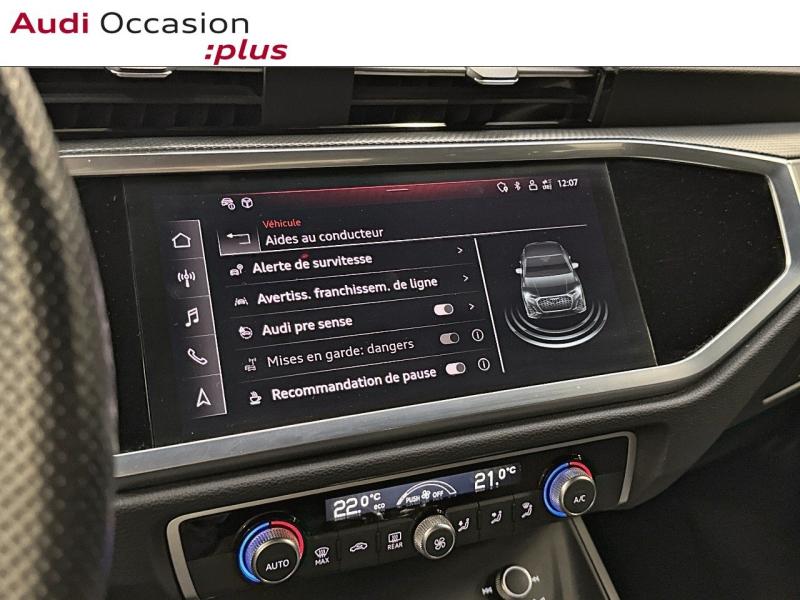 Voitures occasions Audi Q3 Sportback S line Montigny-le-Bretonneux
