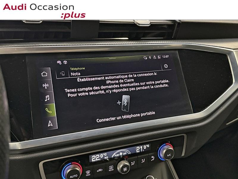 Voitures occasions Audi Q3 Sportback S line Montigny-le-Bretonneux