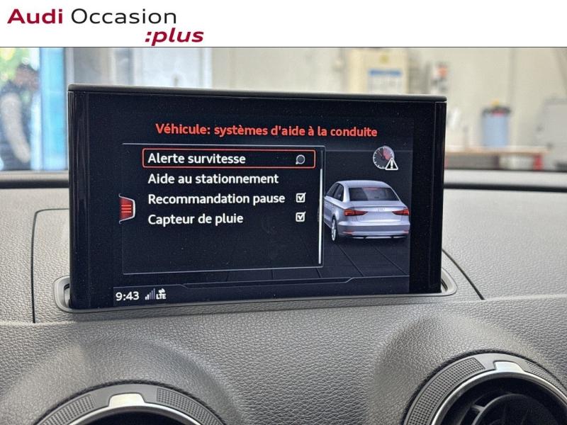 Voitures occasions Audi A3 Berline Business line Montigny-le-Bretonneux