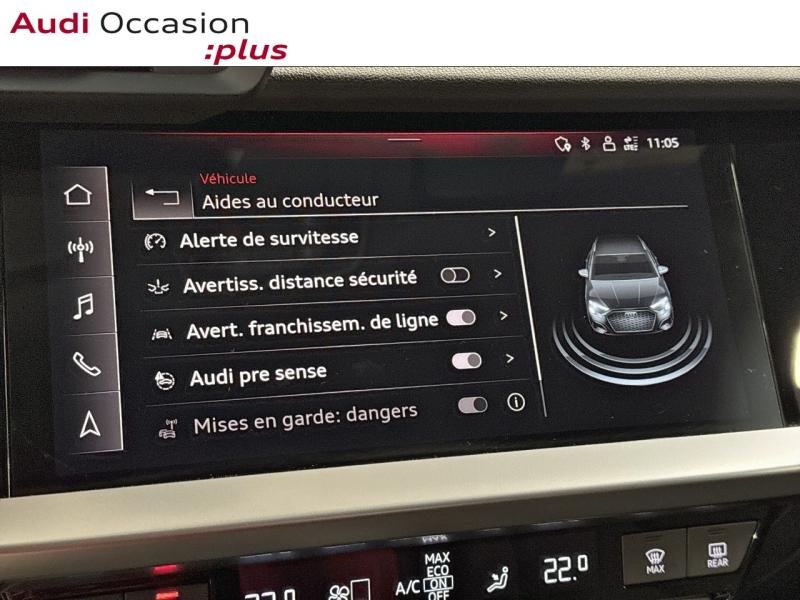 Voitures occasions Audi A3 Sportback Business line Montigny-le-Bretonneux