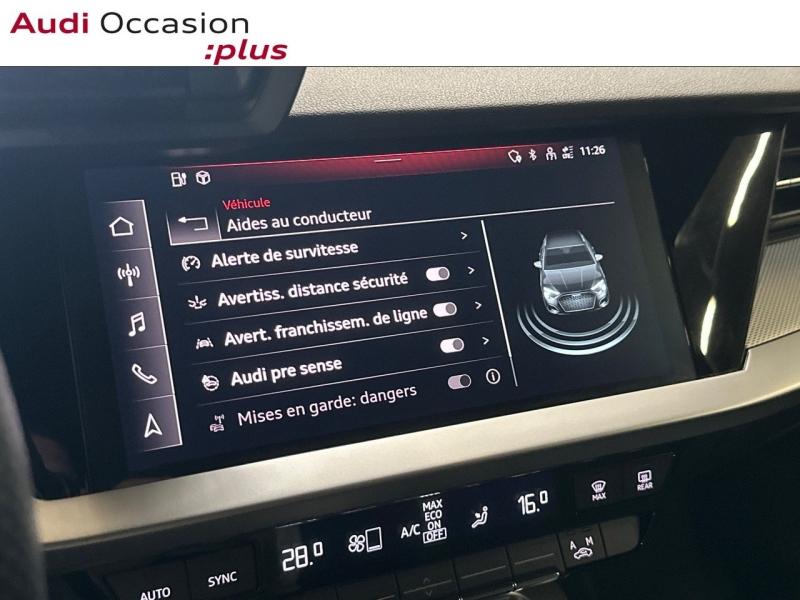 Voitures occasions Audi A3 Sportback S line Montigny-le-Bretonneux