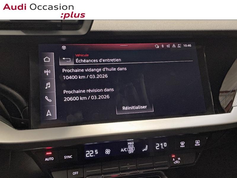 Voitures occasions Audi A3 Sportback S line Montigny-le-Bretonneux