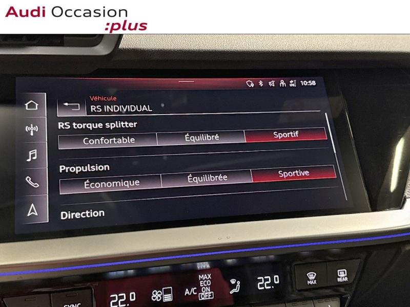 Voitures occasions Audi RS3 Sportback Base Montigny-le-Bretonneux