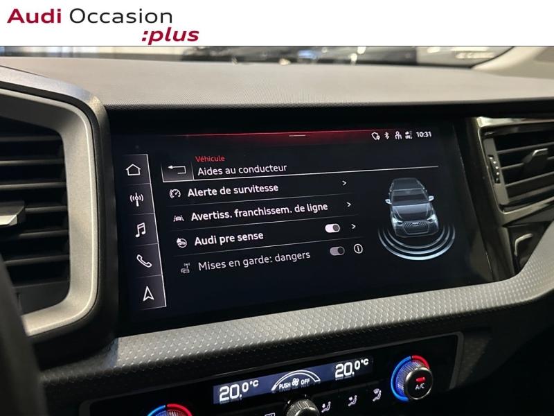 Voitures occasions Audi A1 Sportback Design luxe Montigny-le-Bretonneux